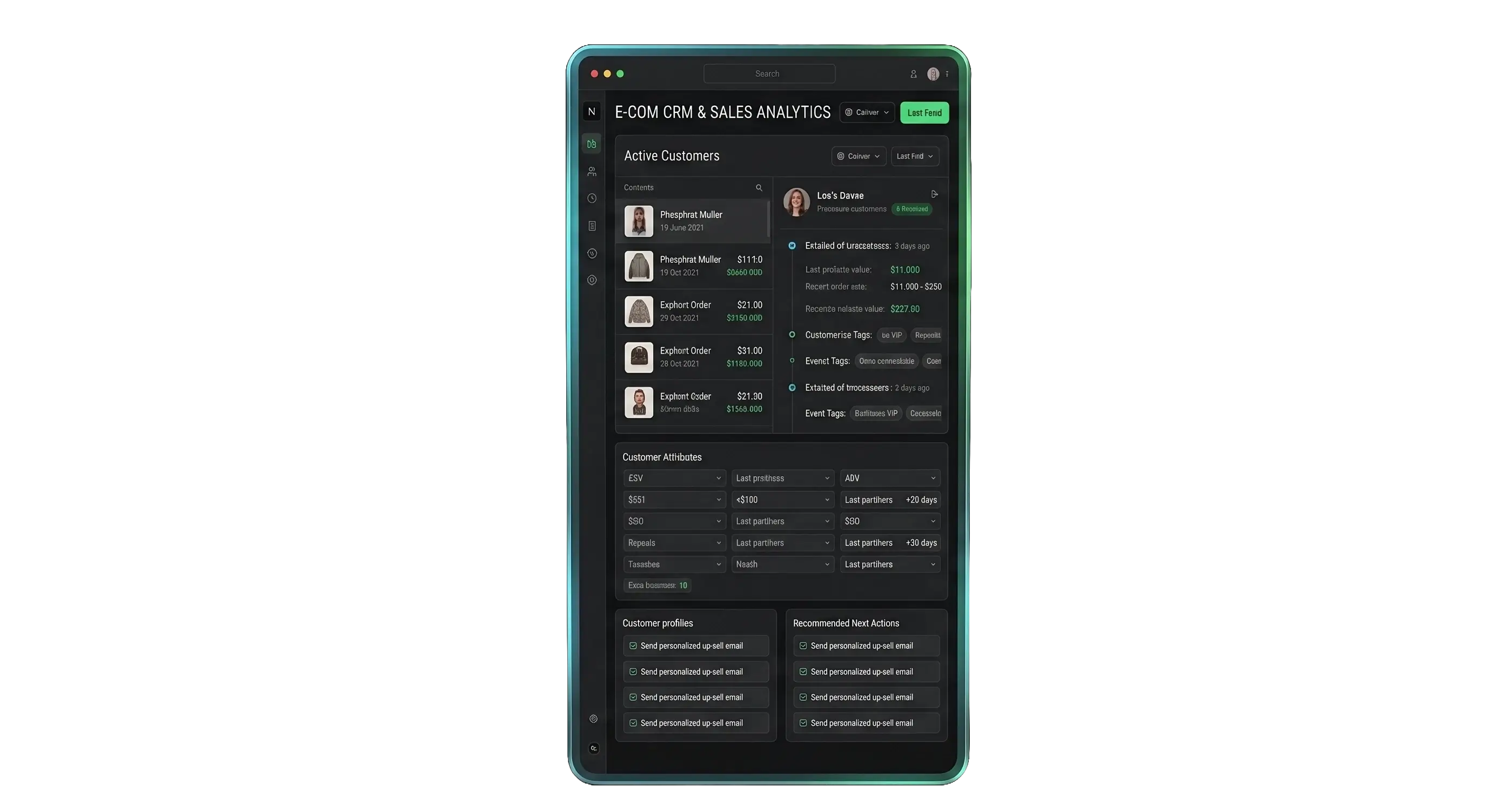 CRM Panel